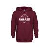 Thumbnail image for  Youth Maroon Fleece Hoodie