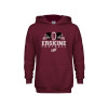 Thumbnail image for  Youth Maroon Fleece Hoodie