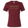 Thumbnail image for  Bella + Canvas Womens Maroon Relaxed Cotton T Shirt