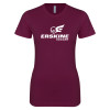 Thumbnail image for  Next Level Womens Maroon Boyfriend Tee
