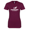 Thumbnail image for  Next Level Womens Maroon Boyfriend Tee