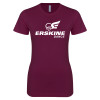 Thumbnail image for  Next Level Womens Maroon Boyfriend Tee