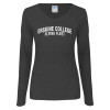 Thumbnail image for  Womens Dark Heather Long Sleeve V Neck Tee 