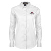Thumbnail image for  Womens White Twill Button Down Long Sleeve