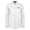 Thumbnail image for  Womens White Twill Button Down Long Sleeve