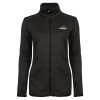 Thumbnail image for  Womens Black Heather Fleece Jacket