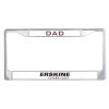 Thumbnail image for  Dad Metal License Plate Frame in Chrome