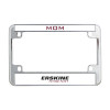Thumbnail image for  Metal Motorcycle License Plate Frame in Chrome