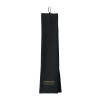 Thumbnail image for  Black Waffle Microfiber Golf Towel