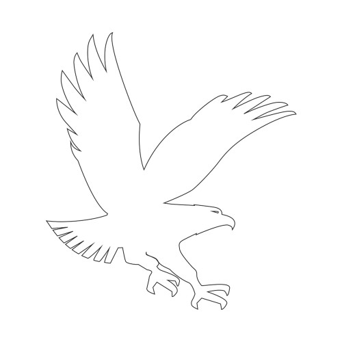  Small Decal - ERAU Eagle