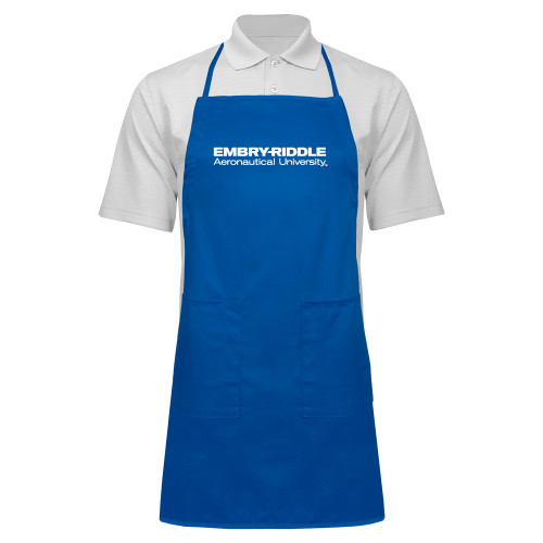  Full Length Royal Apron - ERAU Wordmark