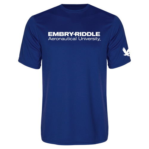  Royal Performance Tee - ERAU Wordmark