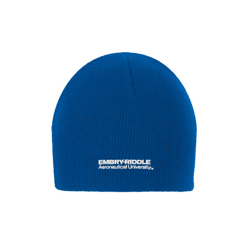  Royal Knit Beanie - ERAU Wordmark