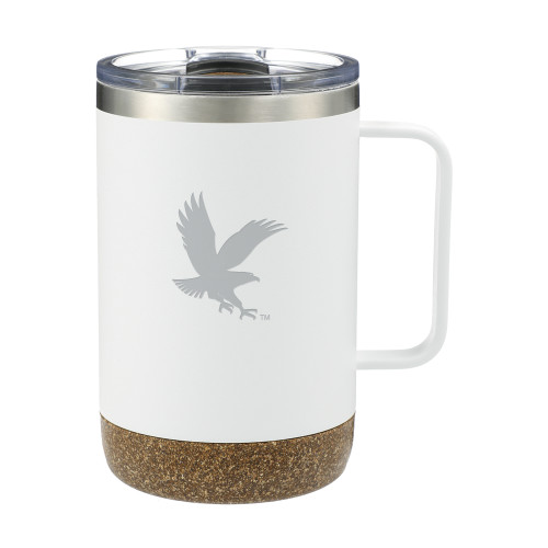  Valhalla Vacuum Insulated Camp White Mug 14oz - ERAU Eagle Engraved