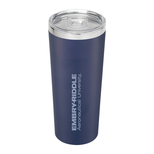 Thor Vacuum Insulated Navy Tumbler 22oz - ERAU Wordmark Engraved