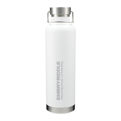  Thor Copper Vacuum Insulated White Bottle 32oz - ERAU Wordmark Engraved