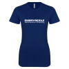 Thumbnail image for  Next Level Womens Navy Boyfriend Tee