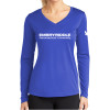 Thumbnail image for  Womens Royal Performance Long Sleeve V Neck Shirt