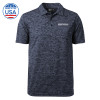 Thumbnail image for  Navy Honeycomb Jacquard Polo