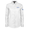 Thumbnail image for  Womens White Twill Button Down Long Sleeve