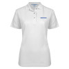 Thumbnail image for  Womens Silk Touch White Pique Polo
