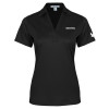 Thumbnail image for  Womens Black Performance Fine Jacquard Polo