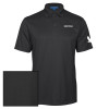 Thumbnail image for  Charcoal Performance Fine Jacquard Polo