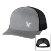 Thumbnail image for  Richardson Heather Grey/Black Trucker Hat