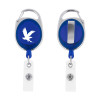 Thumbnail image for  Blue Oval Retractable Badge Holder w/Clip