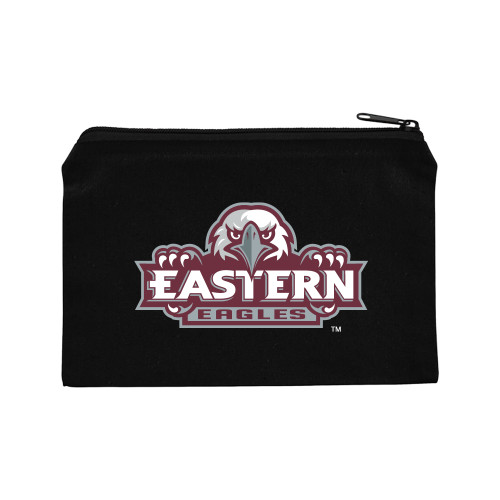  8oz. Black Cotton Travel Pouch - Official Logo