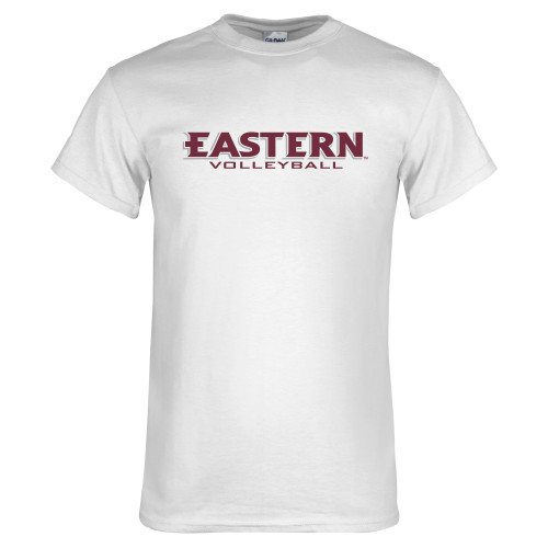  White T Shirt - Volleyball
