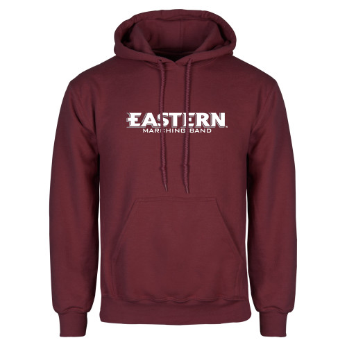  University Maroon Fleece Hoodie - Eastern University Marching Band