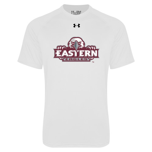  Under Armour White Tech Tee - Official Logo
