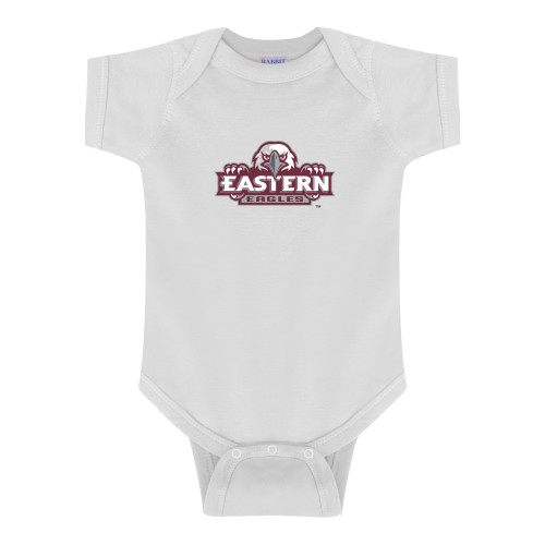  White Infant Onesie - Official Logo