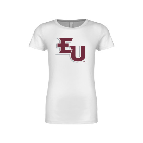 Next Level Girls White Fashion Fit T Shirt - EU