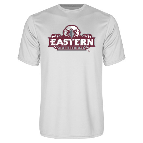  White Performance Tee - Official Logo