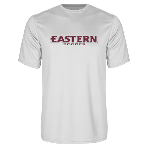  White Performance Tee - Soccer
