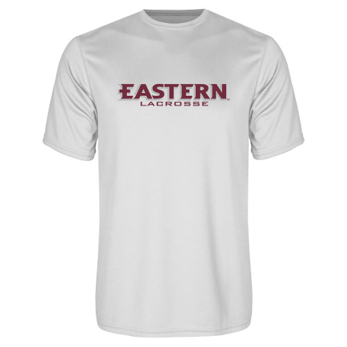  White Performance Tee - Lacrosse