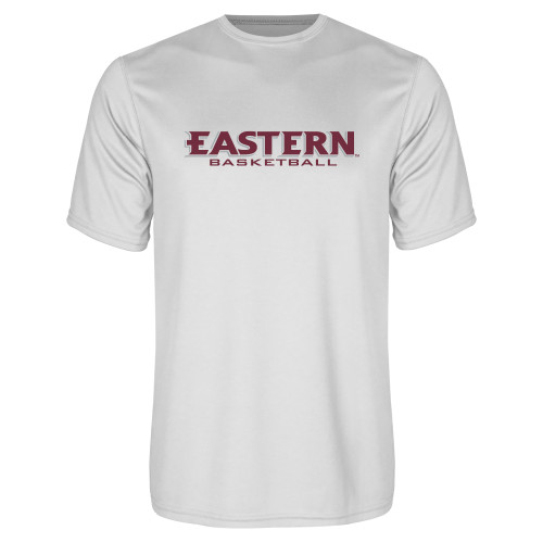  White Performance Tee - Basketball