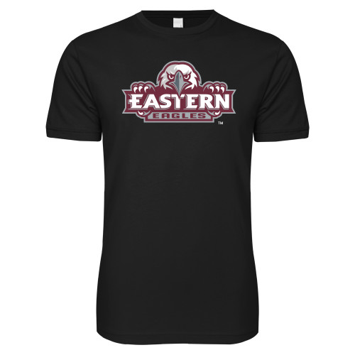  Next Level Black SoftStyle T Shirt - Official Logo
