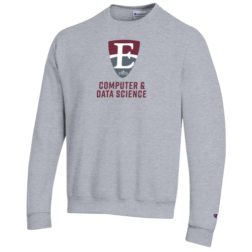  Champion Heather Grey Fleece Crew - E Computer and Data Science