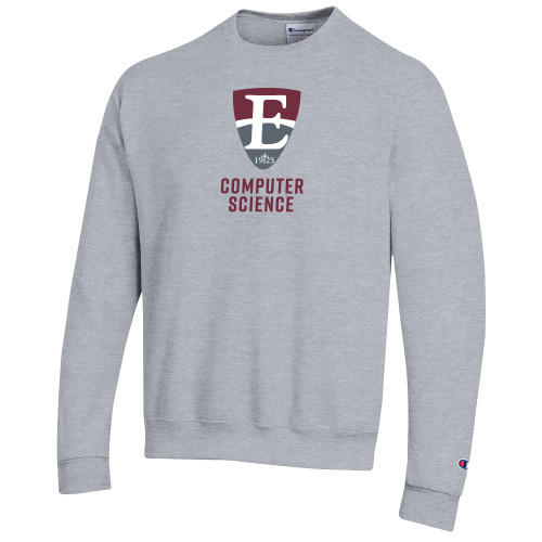  Champion Heather Grey Fleece Crew - E Computer Science