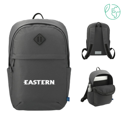  Repreve Charcoal Ocean Commuter Computer Backpack - Eastern Wordmark