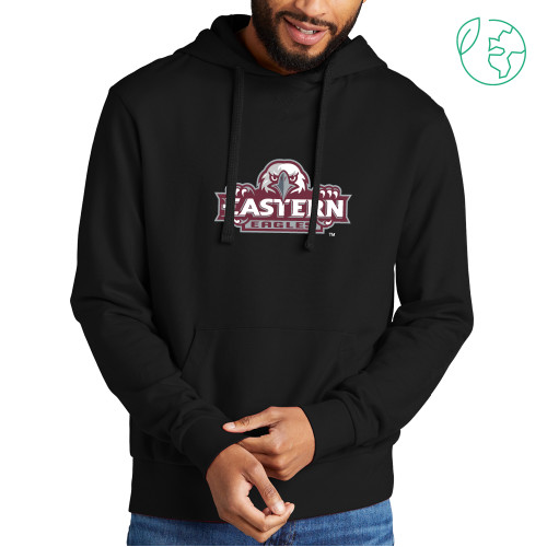  Allmade Black Organic French Terry Pullover Hoodie - Official Logo