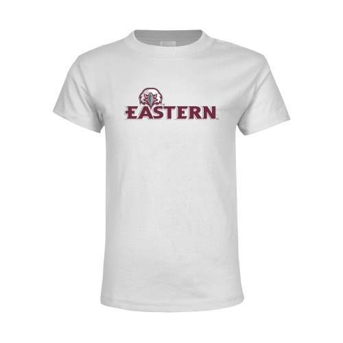  Youth White T Shirt - Eastern w/ Eagle Head
