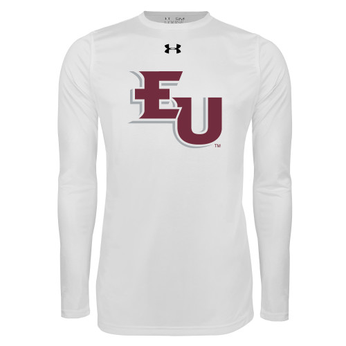  Under Armour White Long Sleeve Tech Tee - EU