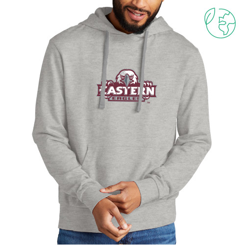 Allmade Light Grey Organic French Terry Pullover Hoodie - Official Logo