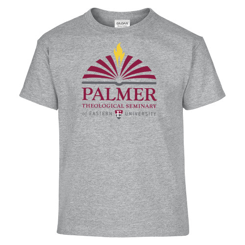  Youth Grey T Shirt - Palmer Theological Seminary of EU Stacked