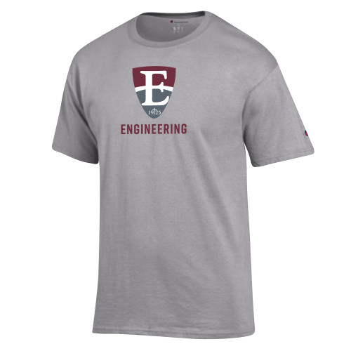 Champion Oxford Grey T Shirt - E Engineering