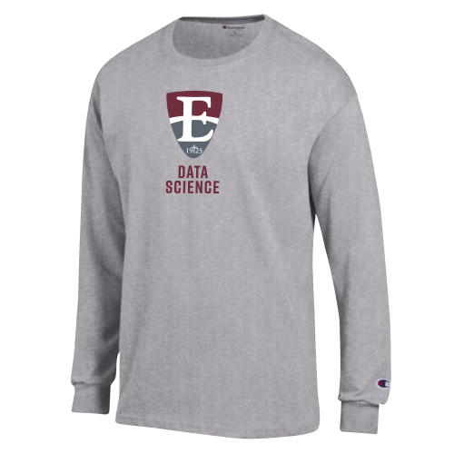  Champion Oxford Grey Long Sleeve T Shirt - E Data Science